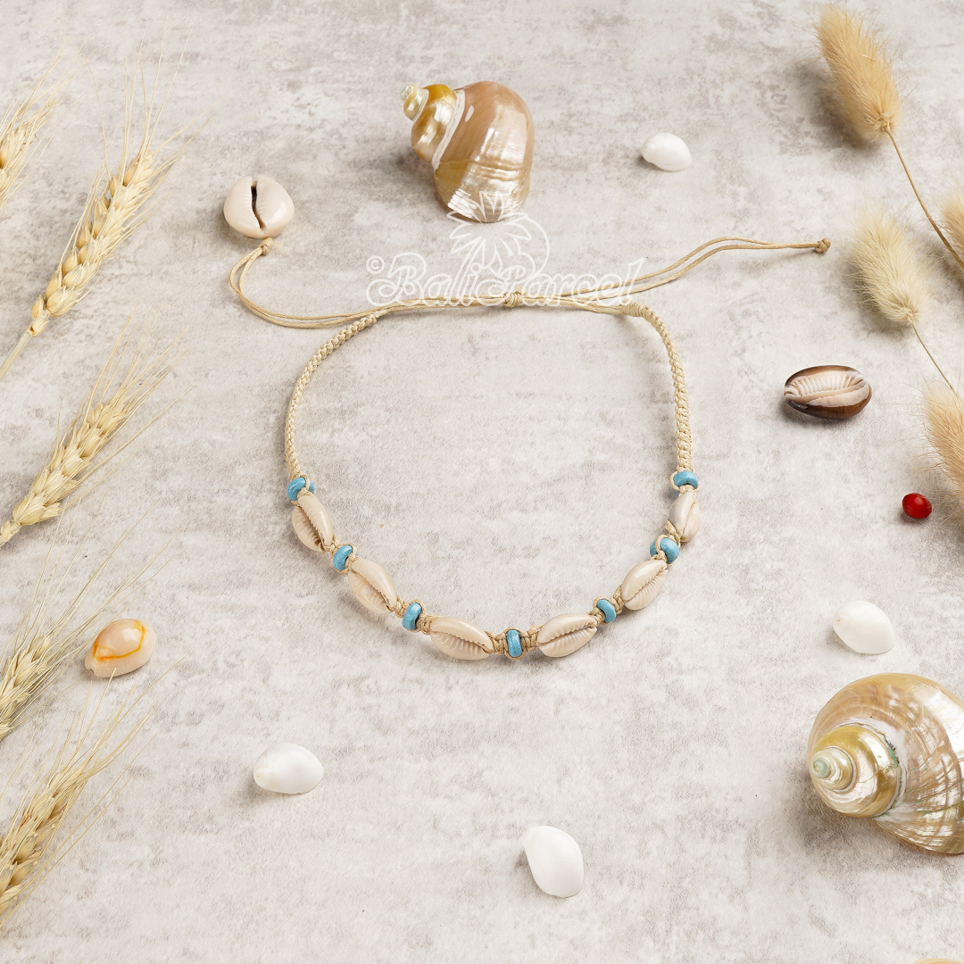 Cowrie Shell Choker Necklace