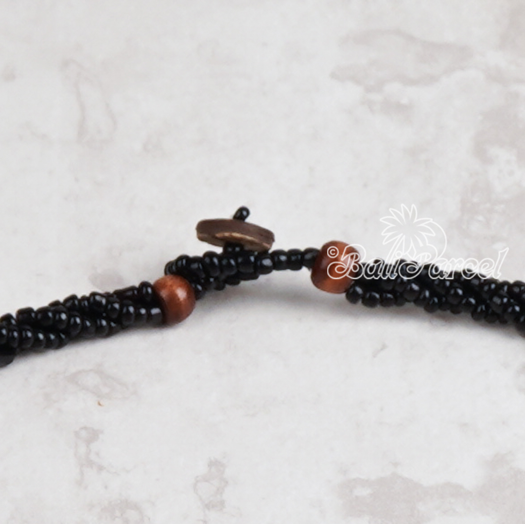 Pendant Necklace Inlaid Shell