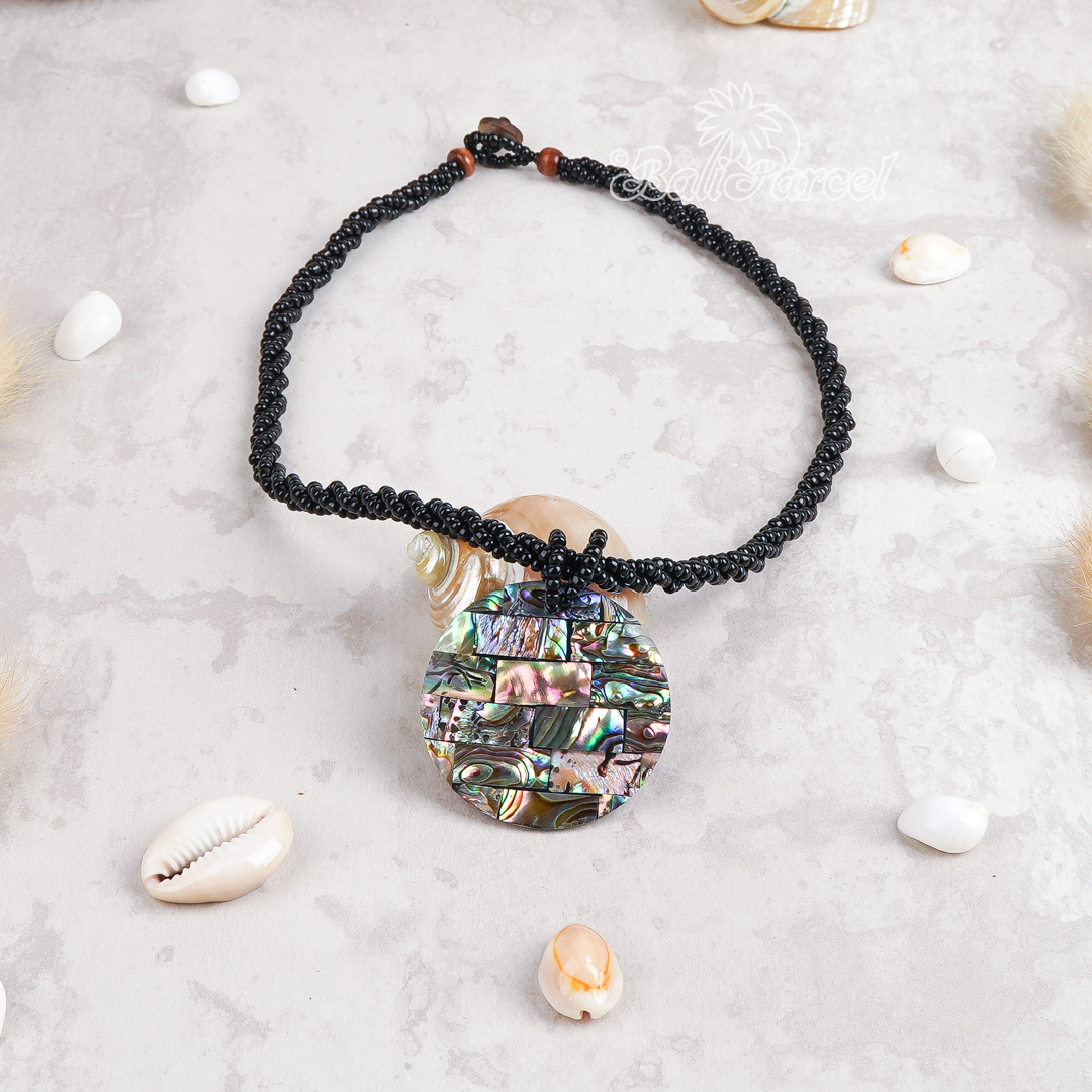 Paua Pendant Necklace
