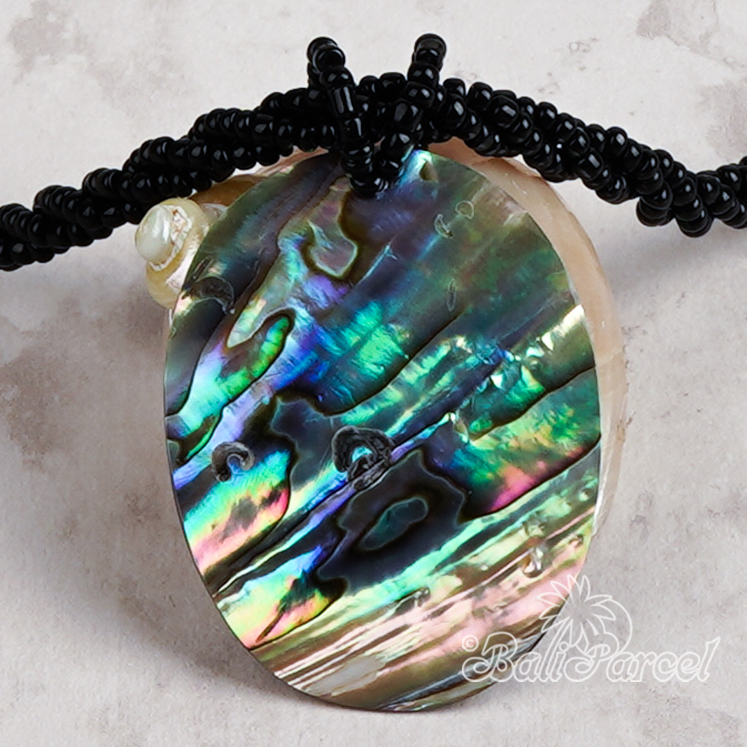 Paua Pendant Necklace