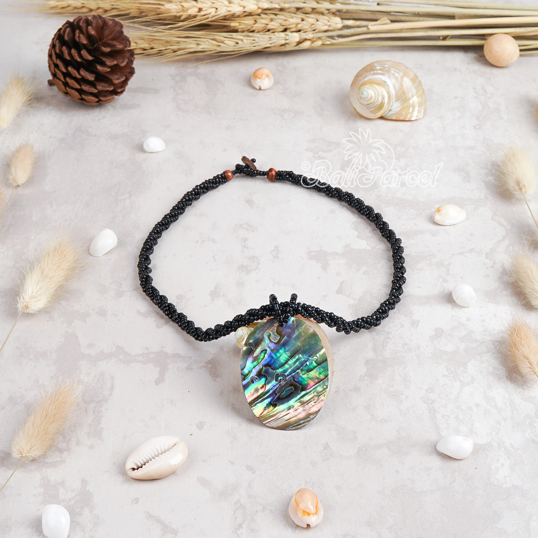 Paua Pendant Necklace