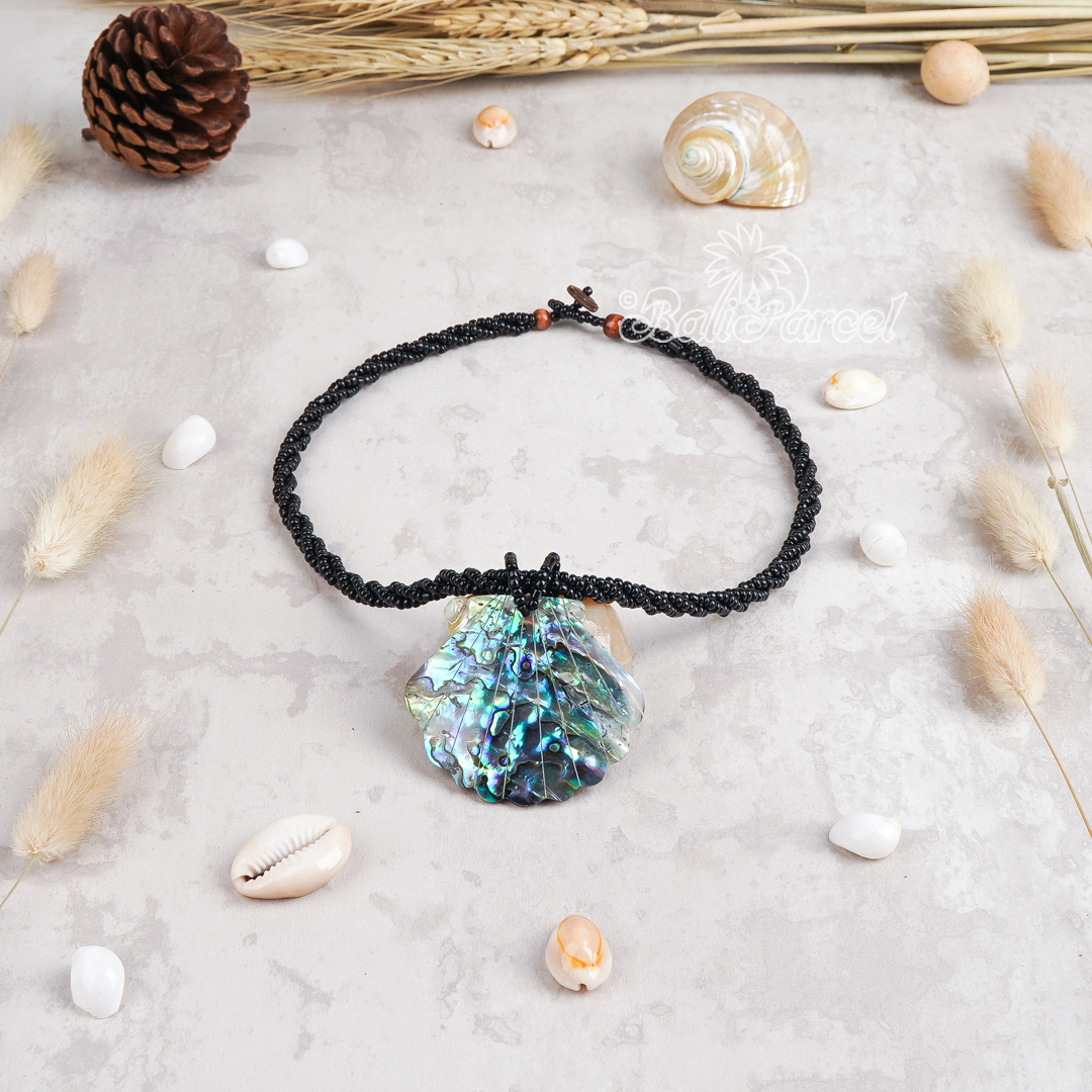 Paua Pendant Necklace
