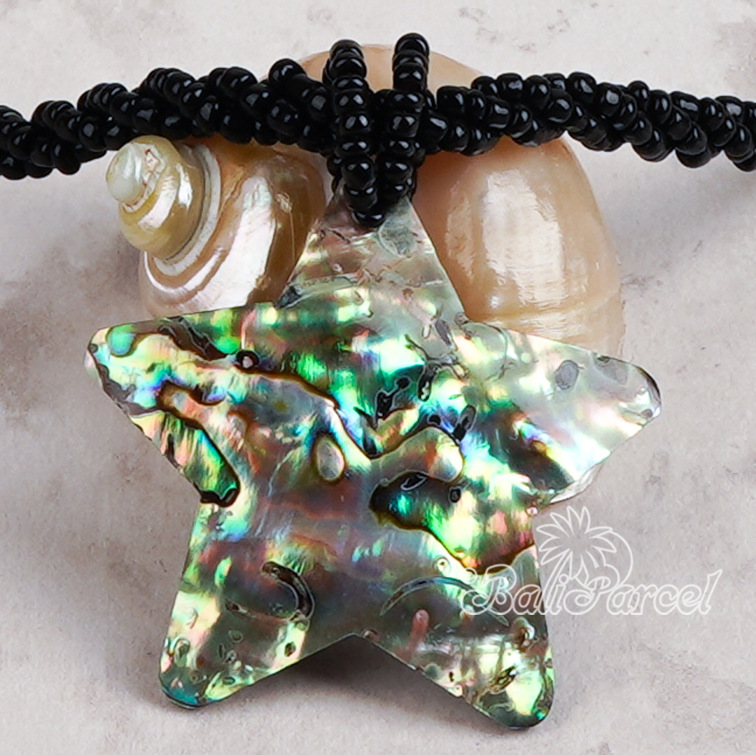 Paua Pendant Necklace
