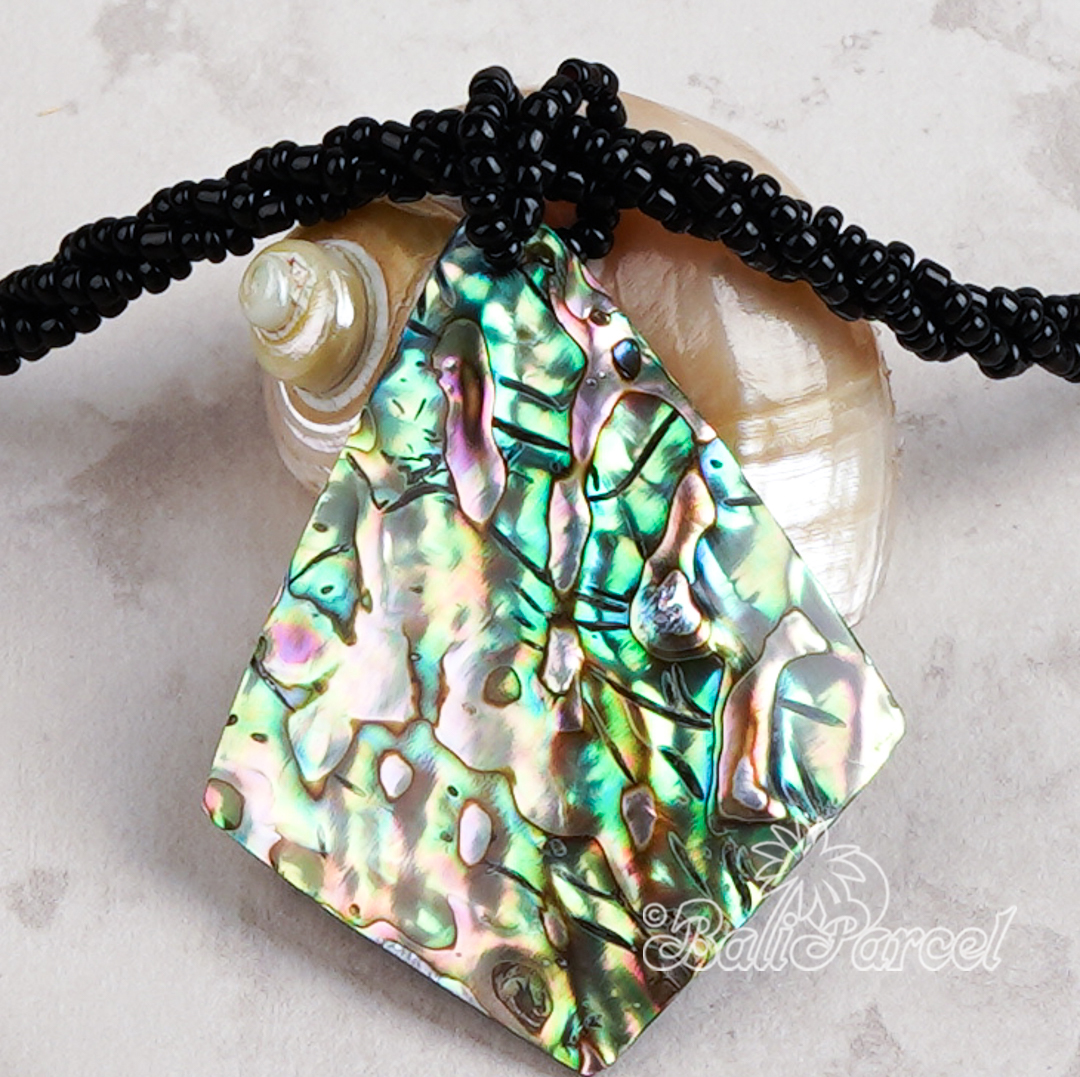 Paua Pendant Necklace
