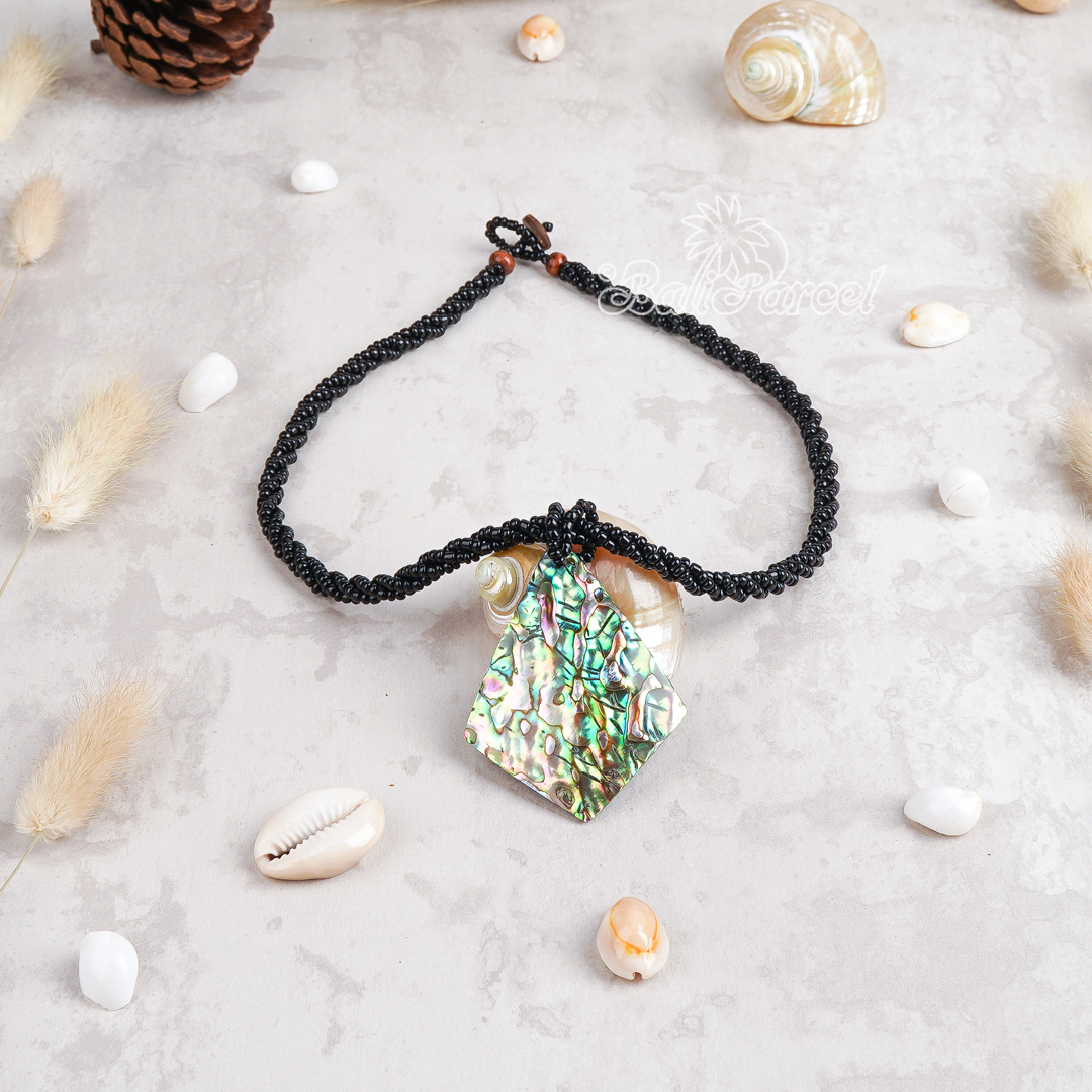 Paua Pendant Necklace