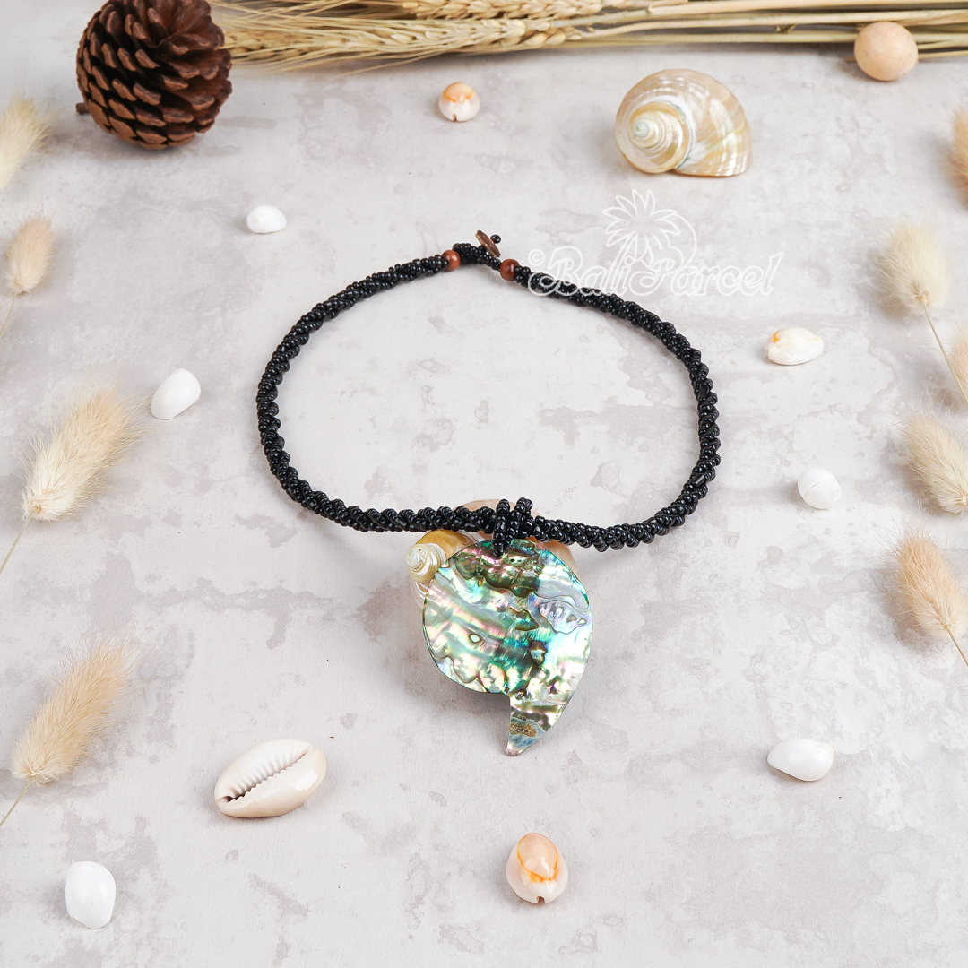 Paua Pendant Necklace